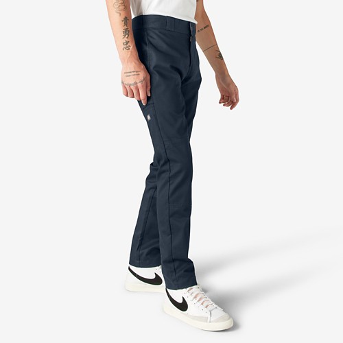 Men's Dickies Mens FLEX Skinny Fit Double Knee Work Pants
