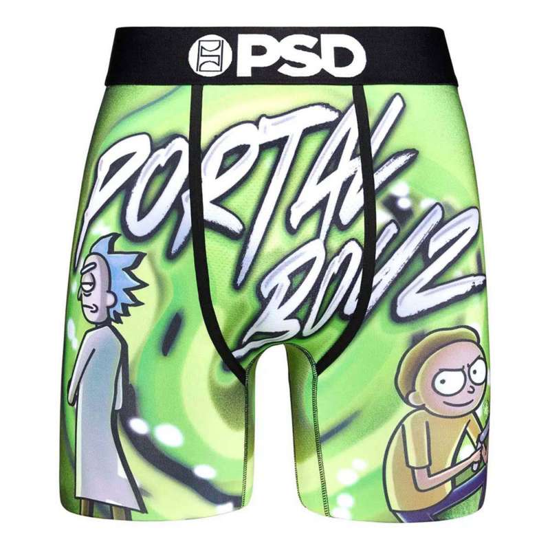 Men's PSD Rick and Morty Boxer Briefs