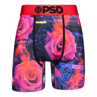 Men's PSD Roses Boxer Briefs
