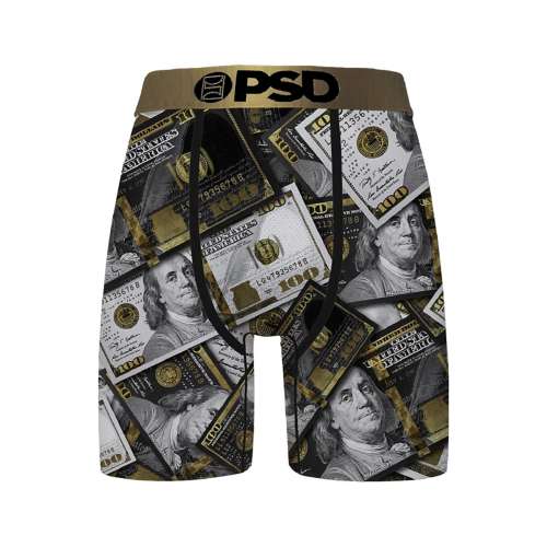 PSD Men's Multicolor Thermal Washed Money Boxer Briefs Underwear