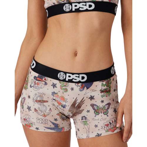 Women's PSD Graphic Boy Shorts