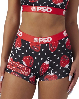 Women's PSD Strawberry Shortcake Boy Shorts