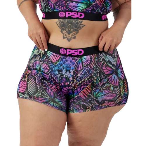 Women's PSD Plus Size Butterfly Boy Shorts