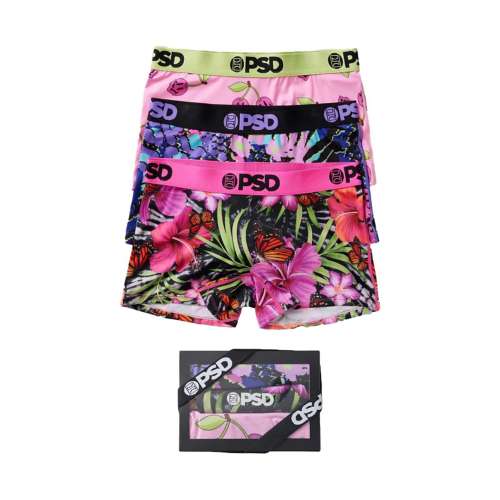 Women's PSD Wild Trip 3 Pack Boy Shorts