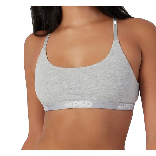 Women's PSD Scoop Modal Sports Bra Large Gray