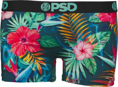 Women's PSD Maui Teal Boy Shorts