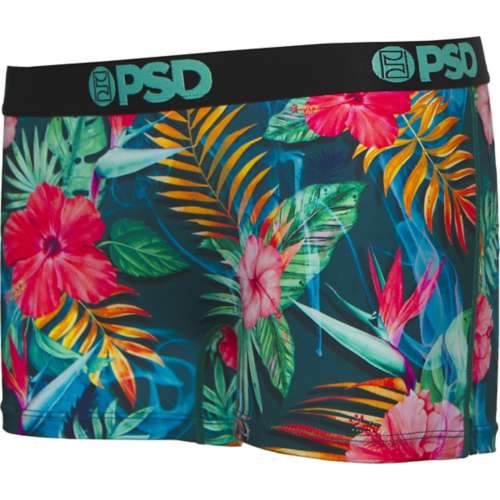 Women's PSD Maui Teal Boy Shorts