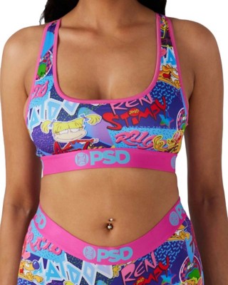 Women's PSD 90s Nick Sports Bra