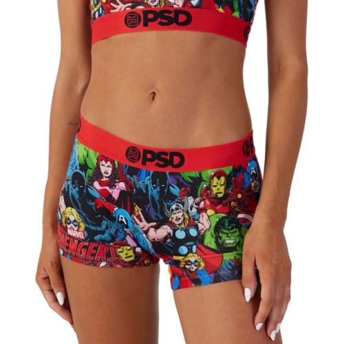 Women's PSD Avengers Boy Shorts