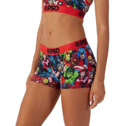 Women's PSD Avengers Boy Shorts