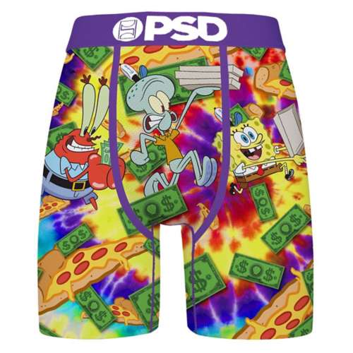 Men's PSD Spongebob Squarepants Boxer Briefs