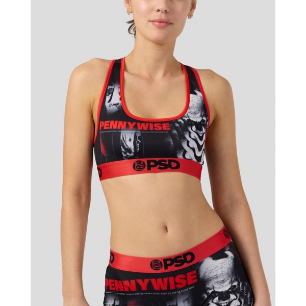 Women's PSD Sports Bra Medium Red