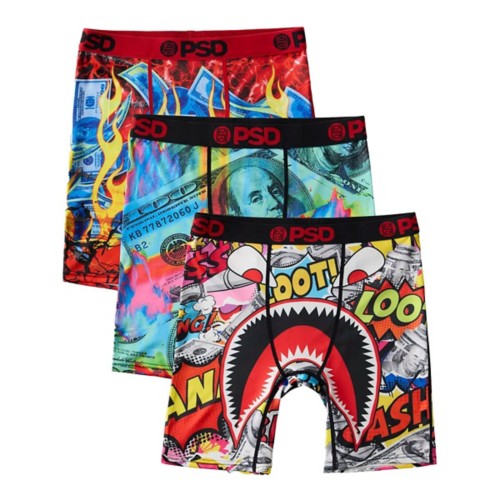 Boys' PSD Loot 3 Pack Boxer Briefs | SCHEELS.com Boys' PSD Loot 3 Pack Boxer Briefs | SCHEELS.com