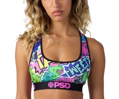 Women's PSD Looney Money Sports Bra