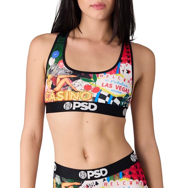Women's PSD Sports Bra Large Playboy Gamble