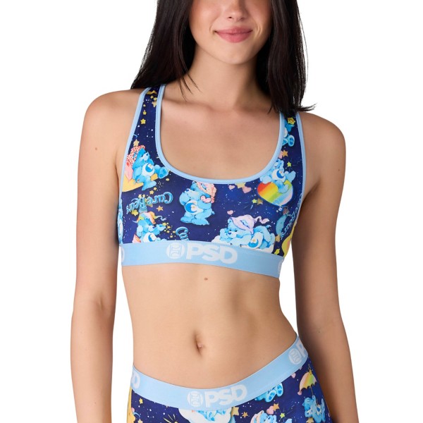 Women's PSD Care Bear Sports Bra XSmall Bedtime Bear