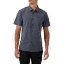 Men's O'Neill TRVLR UPF Traverse Stripe Standard Button Up Shirt