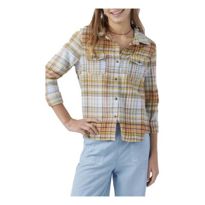 Girls' O'Neill Lonnie Long Sleeve Button Up Shirt