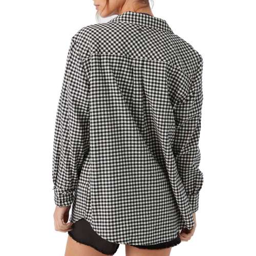 Women's O'Neill Logan Flannel Long Sleeve Button Up Shirt