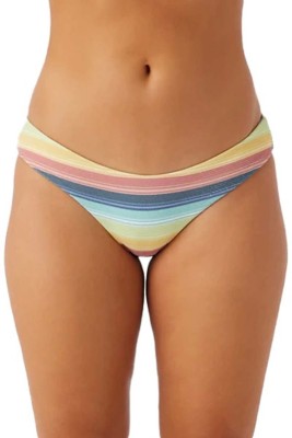 Women's O'Neill Beachbound Stripe Matira Hipster Cheeky Swim Bottoms