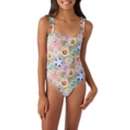 Girls' O'Neill Talitha Floral Ruffle One Piece Swimsuit