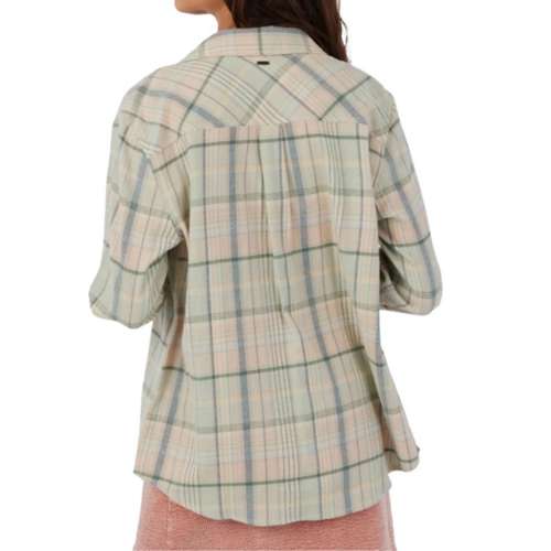 Women's O'Neill Logan Flannel Long Sleeve anglaise Up Shirt