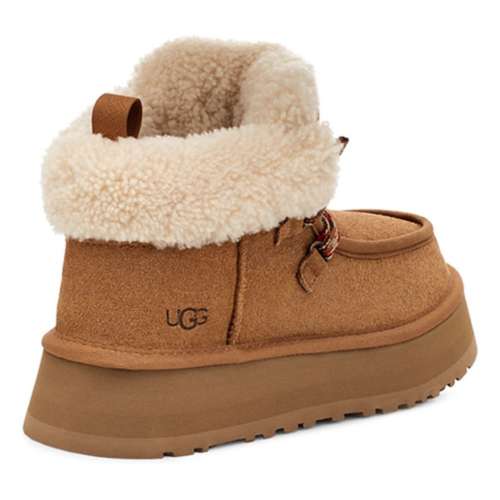 Louis vuitton LV UGG men's and women's mid cut snow boots with full