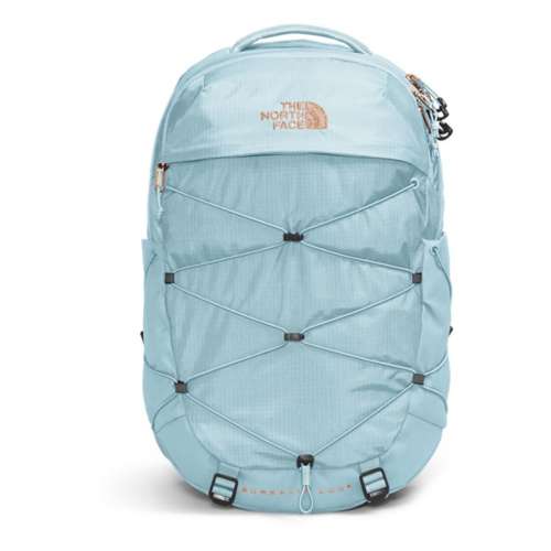 North face backpack leather sale