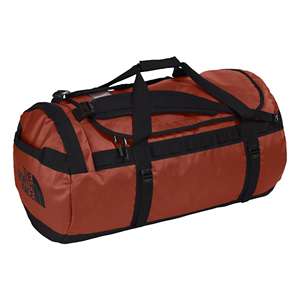 The North Face Base Camp Voyager 42L Duffel Almond Butter/Utility Brown/Mandarin