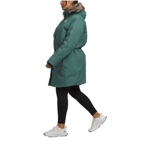 The north face outlet plus size parkas