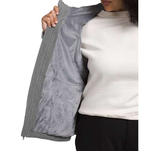 Shelby Women's North Face Dark Grey Fleece Jacket