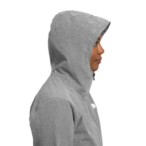 Women's Reebok te ll fz hoodie in navy Shelbe Raschel Softshell Jacket