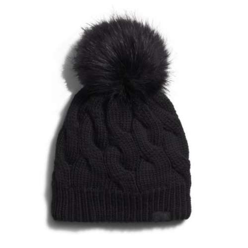 Women's The North Face Oh Mega Fur Pom Lined Beanie