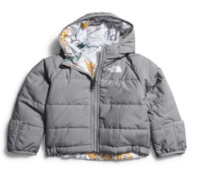Baby The North Face Reversible Perrito Hooded Short Puffer harrington Jacket