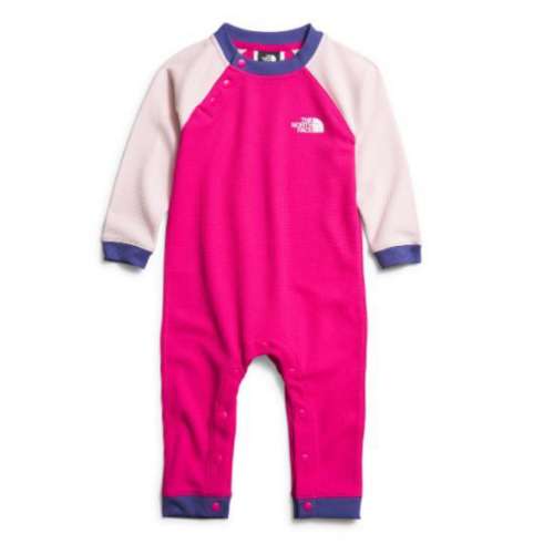 Baby The North Face Waffle Baselayer Long Sleeve Romper