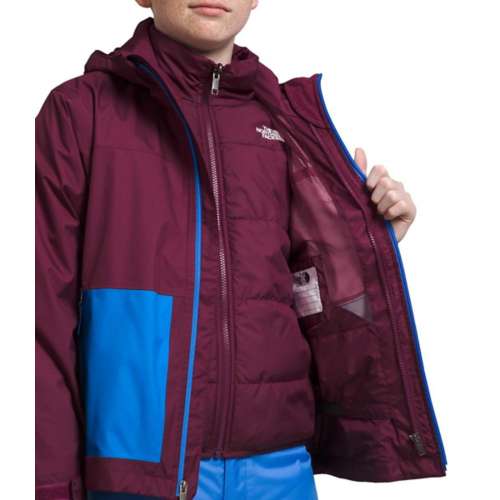 Boys' The North Face Freedom Triclimate Waterproof Hooded 3-in-1 Jacket