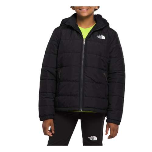 Boys' The North Face Chimbo Reversible Hooded Short Puffer Jacket ...