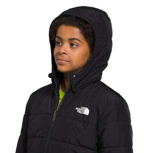 Boys' The North Face Chimbo Reversible Hooded Short Puffer Jacket