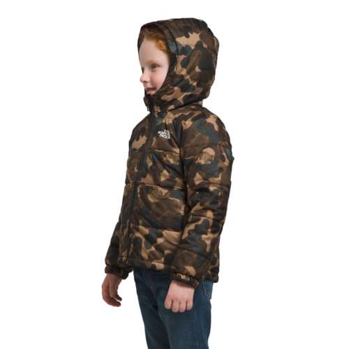 Toddler The North Face Reversible Mt Chimbo Hooded Mid Puffer rgad jacket