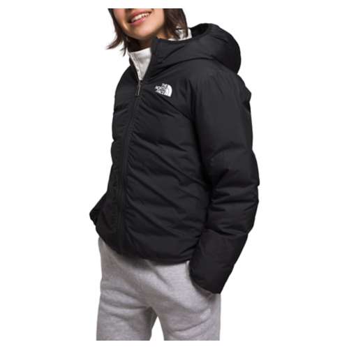 Girls' The North Face Reversible North Hooded Mid Puffer Jacket