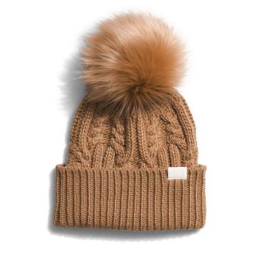 Oh mega fur pom on sale beanie