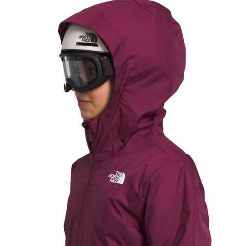 Girls' The North Face Freedom Hooded Shell Silver