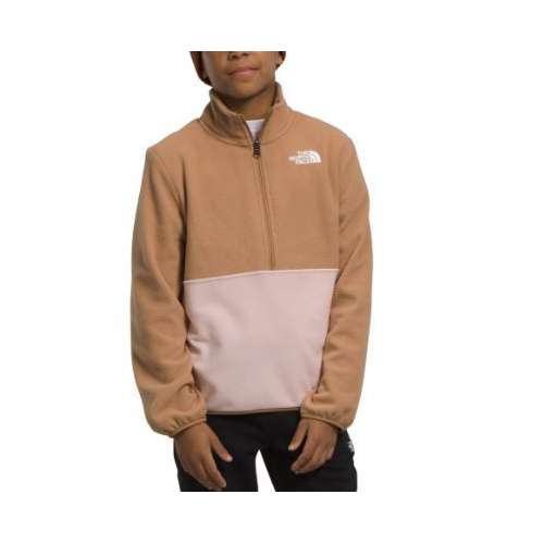 The North Face 100 Glacier Men's 1/4 Zip Fleece Beige