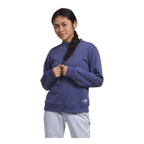Girls' The North Face Camp Fleece Slouch Crewneck Sweatshirt