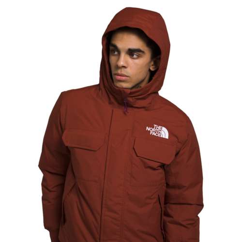 Men's The North Face McMurdo Bomber Large Burgundy Brown