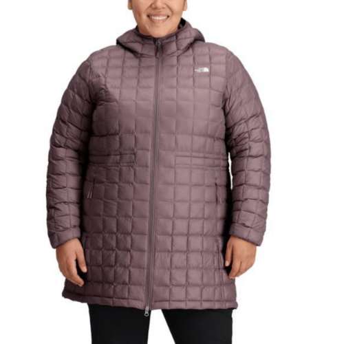 Women's The North Face Plus Size ThermoBall Eco Hooded Mid Parka