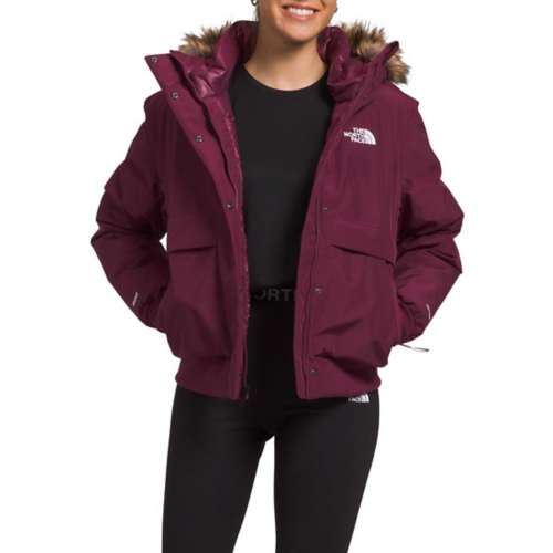 Ladies north best sale face padded jacket