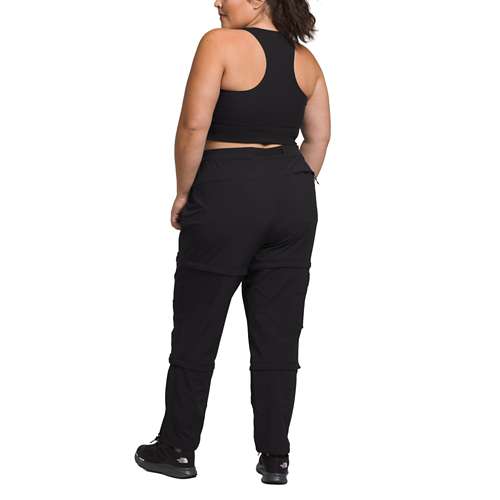Women's The North Face Plus Size Plus Bridgeway Zip-Off Convertible Hiking Bodycon pants
