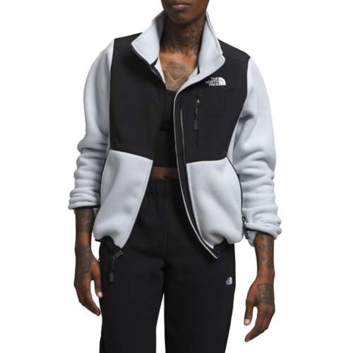 The North Face Denali fleece jacket in white