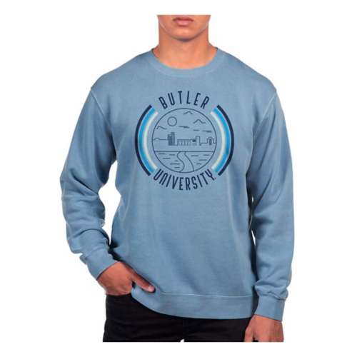 USCAPE Butler Bulldogs 90's Flyer Pigment Dyed Crew